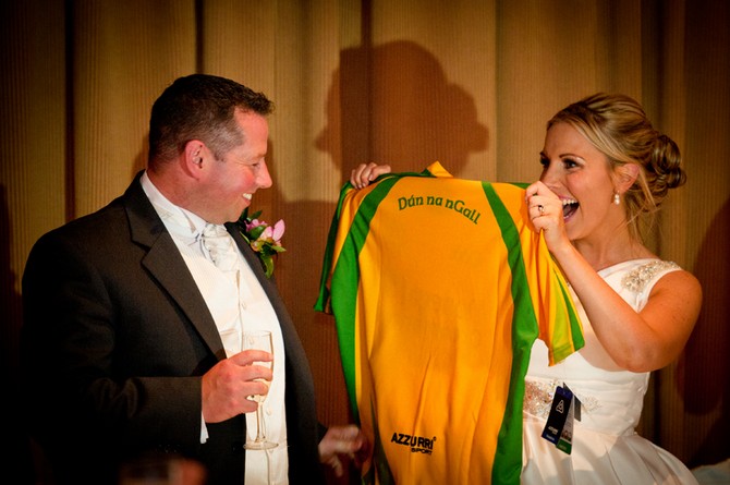 gaa jersey wedding present
